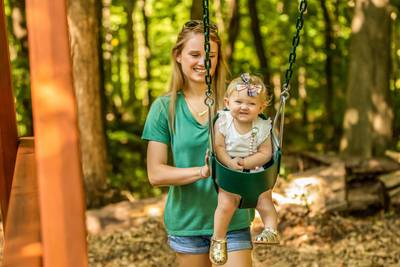 Woodplay playset space saver 1